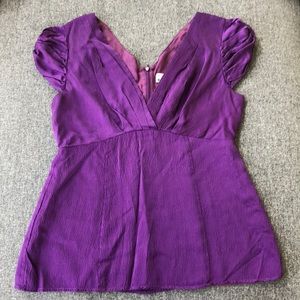 Nanette Lepore- Bergdorf Goodman, silk blouse, 10